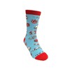 Sea Adventure Socks Kids Socks - Medium (Ages 5-7) / Red from the Sock Panda - image 3 of 4