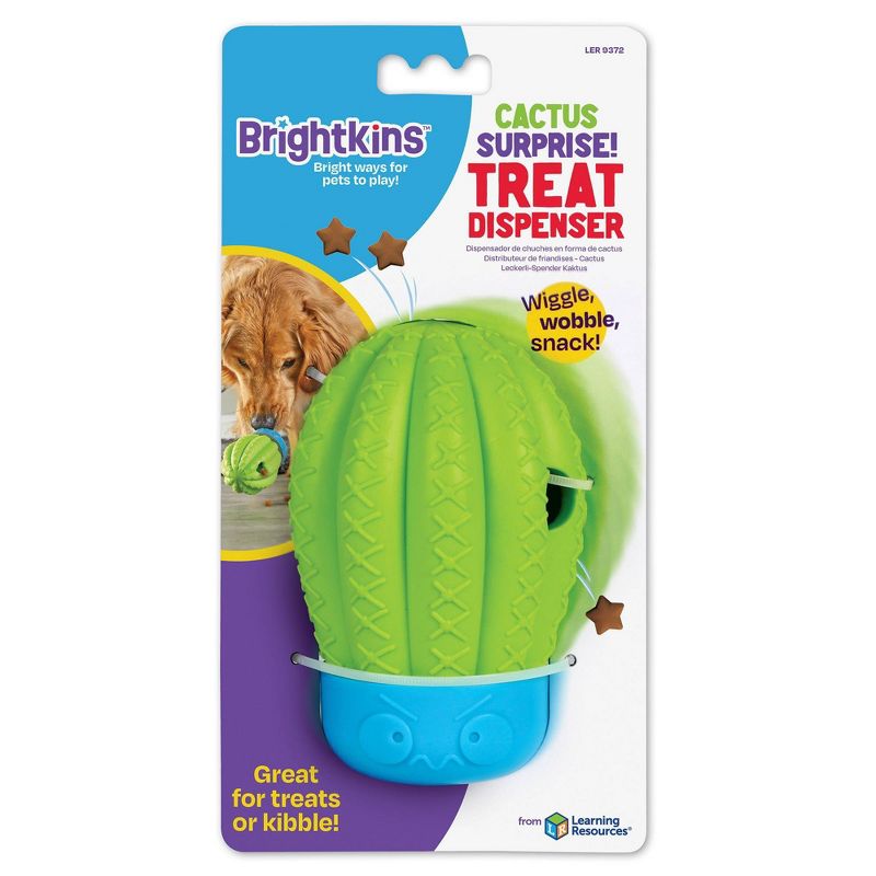 Brightkins Cactus Surprise Treat Dog Toy Dispenser, 3 of 9