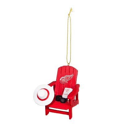 Evergreen Detroit Red Wings Adirondack Chair Ornament