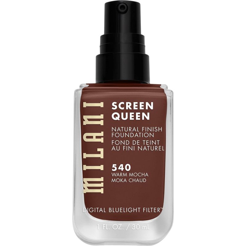 Milani Screen Queen Cruelty Free Foundation with Digital Bluelight Filter Technology - 1 fl oz, 3 of 6