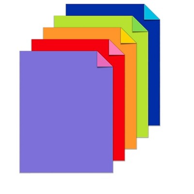 Astrobrights Double-Color Cardstock Paper 70 Lbs. 8.5" x 11" 581147