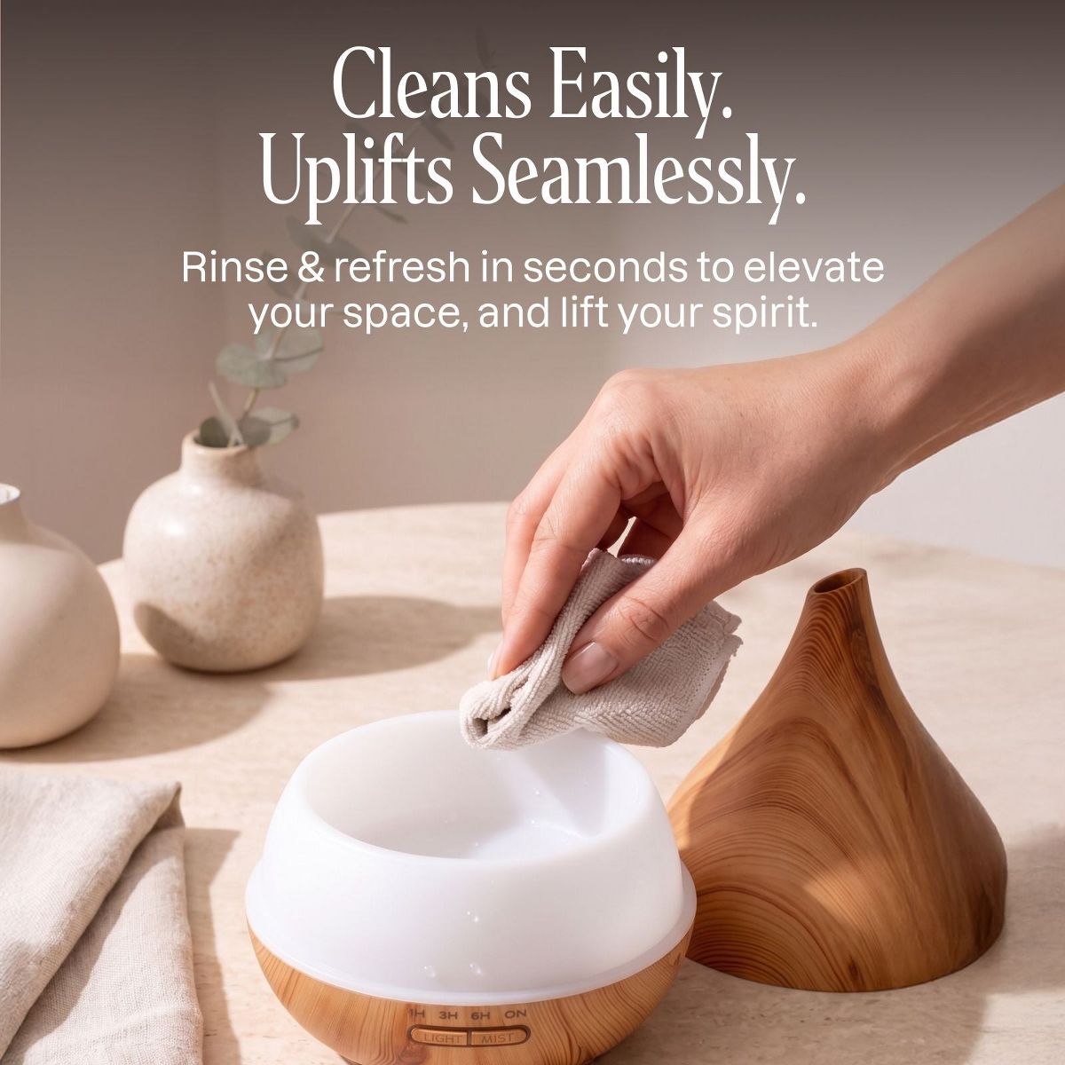 Cliganic Ultrasonic Aromatherapy Diffuser - thumbnail 4