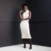 Women's Sleeveless Fuzzy Sweater Midi Dress - Future Collective - image 4 of 4