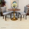 Carolina Living 36" Somerset Wood Top Round Dining Table - image 2 of 4