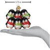 Old World Christmas Blown Glass Ornament for Christmas Tree, Penguin Family Of 6 (with OWC Gift Box) - 4 of 4