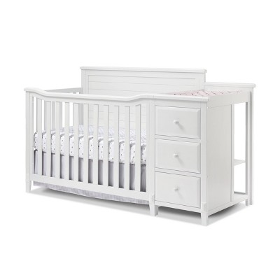 Crib with discount changing table target