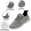 Alpine Swiss Riley Mens Knit Fashion Sneakers Lightweight Athletic Walking Tennis Shoes - 3 of 4
