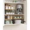 SONGMICS Cabinet Organizer Shelf, Set of 3 Kitchen Counter Shelves, Corner Shelves, Kitchen Storage - 3 of 4