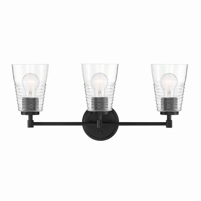 Designers Fountain Ingo 3 - Light Vanity in  Matte Black