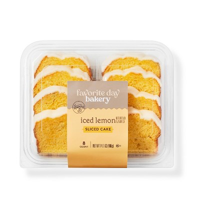 Iced Lemon Sliced Loaf Cake - 14.1oz - Favorite Day™