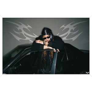 Trends International PARTYNEXTDOOR - Car Framed Wall Poster Prints - 1 of 4
