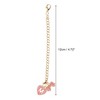 Unique Bargains Heart Bow Water Cup Pendant 1 Pc - 2 of 4
