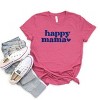 Simply Sage Market Happy Mama Puff Print Short Sleeve Tee - 3 of 4