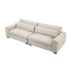 NicBex 104.72 Inch Mid-Century Sofa Couch 2-Seater Sofa for Living Room,Apartment,Bedroom - 1 of 4