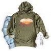 Simply Sage Market Women's Graphic Hoodie Bear Sunset Valley - 2 of 2