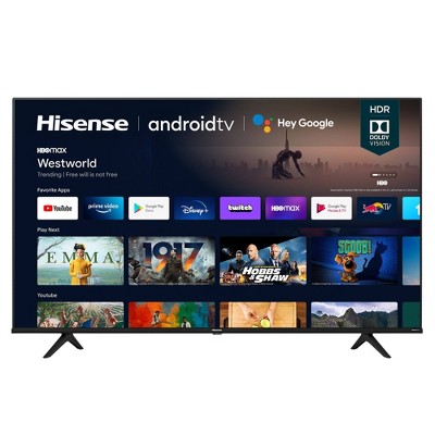 Hisense 65&#34; Class- A6G Series 4K UHD Android Smart TV - 65A6G