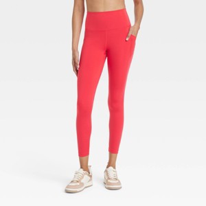 Women's Dynamic Flex High-Rise Pocketed 7/8 Leggings - All In Motion™ - 1 of 4