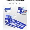 2PCS 5t Hydraulic Car Ramps, 11060Lbs Heavy Duty Vehicle Ramps Adjustable 9.3-14 Inch Height, Portable Car Lift Ramp - 4 of 4