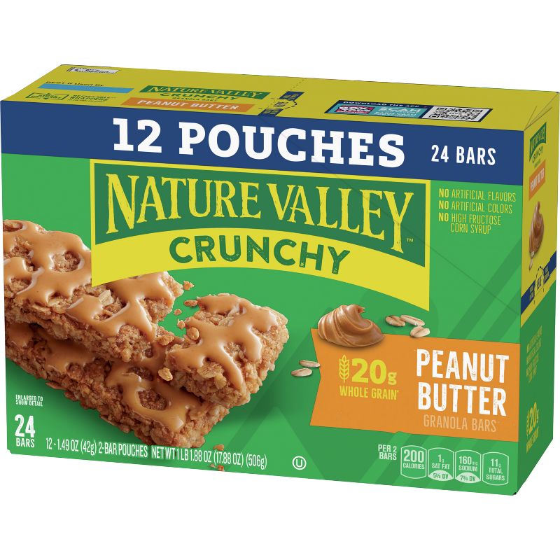 Nature Valley Crunchy Peanut Butter - 12ct, 3 of 6