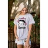 Betty Boop Pudgy Besties Dog Lover Womens Graphic T Shirt Tees Brisco Brands - 4 of 4