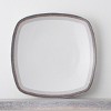 Noritake Colorscapes Layers Set of 4 Square Dinner Plates - 3 of 4