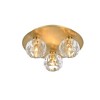 Elegant Lighting Graham 3 - Light Flush Mount in  Gold - 4 of 4