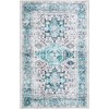 Unique Loom Yara Sunil Border Washable Indoor Flatweave Woven Area Rug - 2 of 4