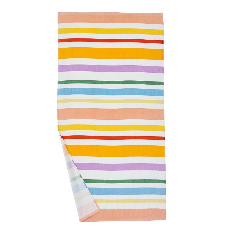 100% Cotton Printed Kids Beach Towel - Great Bay Home, 1 of 9