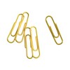 U Brands Paper Clips, Medium, Vinyl-Coated, Gold, 200 Clips/Box, 5 Boxes/Pack - 2 of 4