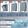 CAVINAS Hardshell Luggage Set of 5,Durable ABS Spinner Suitcases with Front Opening,Expandable Travel Luggage with TSA Lock & USB Ports - 2 of 4