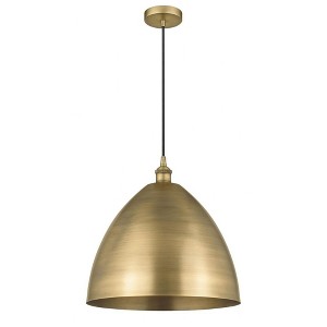 Edison Dome - 1 Light Cord Hung Mini Pendant In Industrial Style-18.75 Inches Tall and 16 Inches Wide - 1 of 1