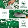 Area Rug for Christmas Carpet Xmas Holiday Decor Snowflake Washable Non Slip Indoor Kitchen Rug Decorative for Hallway Bedroom - 4 of 4