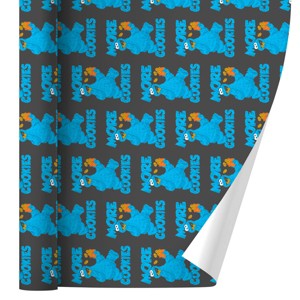 Sesame Street More Cookies Gift Wrap 30" x 72" - 1 of 4
