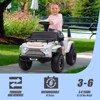 6V Ride On Car for Toddlers - Battery Powered Electric Car for Kids with Music, LED Light - 3 of 4
