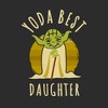 Girl's Star Wars Yoda Best Daughter Cartoon T-Shirt - 2 of 4