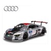 Link Ready! Set! play!12" 1:14 Remote Control Audi R8 LMS Performance Model W/ LED Lights - Silver/Black - 2 of 3