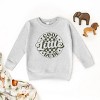 The Juniper Shop Cool Little Dude Checkered Toddler Sweatshirt - 3 of 4