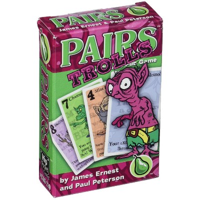 Pairs: Trolls Deck - Cheapass Games, Themed Press Your Luck Card Game
