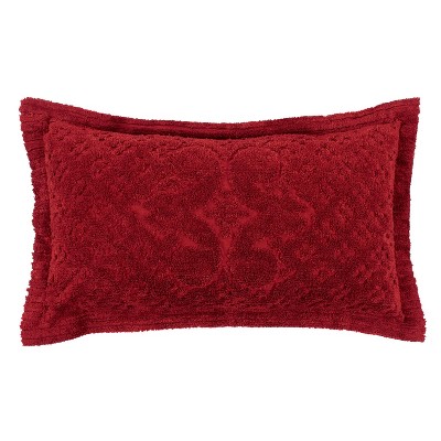 Ashton Collection 100% Cotton Soft & Breathable Chenille Tufted Medallion Design Pillow Shams, Luxurious All-Season, Machine Washable – Better Trends