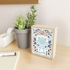 Marni Floral Hanukkah Menorah Framed Mini Art Print - Society6 - 2 of 3