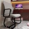 Okak Minimalist Home Office Desk Chair, Upholstered Computer Chair with Metal Frame and Armrest, Comfy Chair for Home, Office - 3 of 4