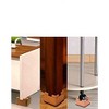 iPrimio V Shape Square Bed & Furniture Riser – (Pack of 8, Brown) - 3 of 3