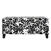 39'' Floral Upholstered Storage Ottoman with Soft-Close Hinges,Multi-Functional Bench for Bedroom or Living Room-Cuddlewood - 3 of 4