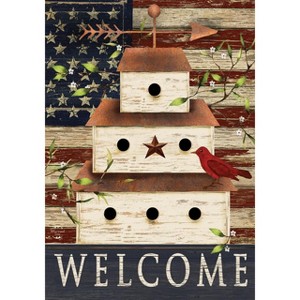 Briarwood Lane Everyday Garden Flag 12x18 For Outdoor Patriotic Birdhouse Garden Flag Flags For Outside - 1 of 4