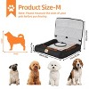 Artloge Memory Foam Dog Car Booster Seats Puppy Front Car Seats Protector Cushion Dog Bed with Safety Belt & Waterproof Washable Cover for Travel - 2 of 4
