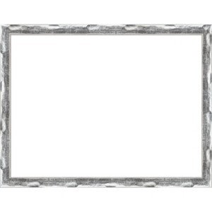 Amanti Art Scratched Wave Chrome Framed Dry Erase Magnetic Board - 1 of 4