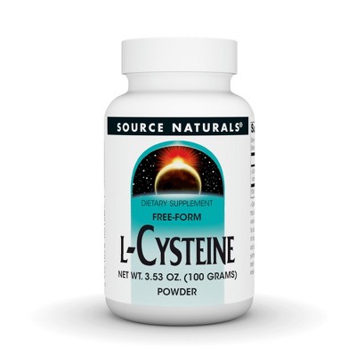 L-Cysteine Powder 100gram by Source Naturals, Inc.  -  3.53 oz Powder