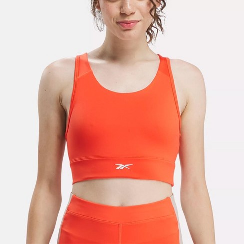 Reebok Id Train High-support Bra 2xs Dynamic Red : Target