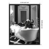 Amanti Art Rub a Dub Buffalo by Niky Rahner Framed Canvas Wall Art - 3 of 4