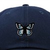 Dalix Butterfly Embroidered Cap Cotton Baseball Hat Garden Womens - 2 of 4